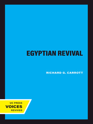 cover image of The Egyptian Revival